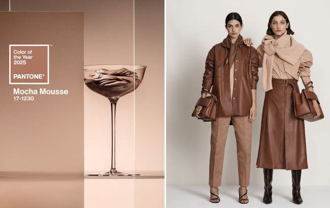 Головний колір 2025 (колаж: РБК-Україна)