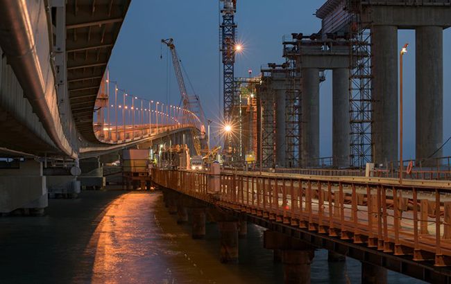 В РФ анонсували запуск пробного поїзду по Керченському мосту