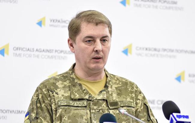 В зоне АТО за сутки ранен один украинский военный