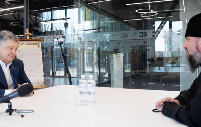 Порошенко зустрівся з Епіфанієм