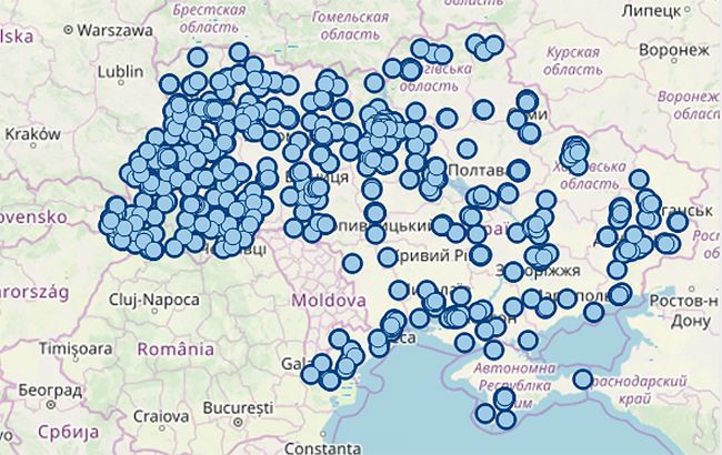 У Кабміні створили інтерактивну карту отримувачів гуманітарної допомоги