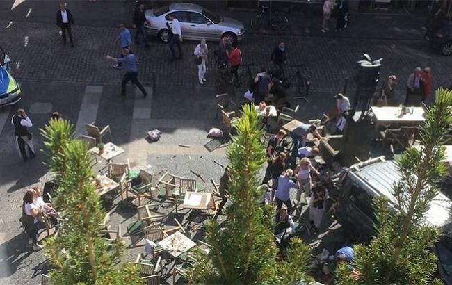 Наезд на людей в Мюнстере: найденный у водителя автомат оказался муляжом
