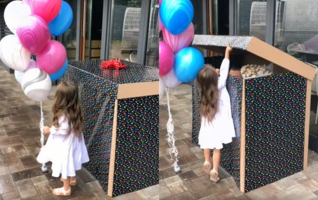 Маленькая украинка в день рождения получила ценный подарок от папы-военного: трогательное видео