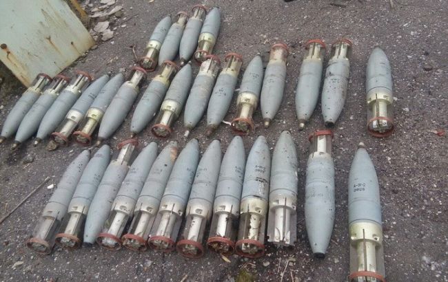 СБУ виявила 3 схованки з боєприпасами у зоні АТО