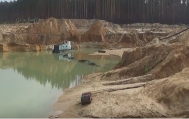 В Житомирской области разоблачили незаконную добычу полезных ископаемых