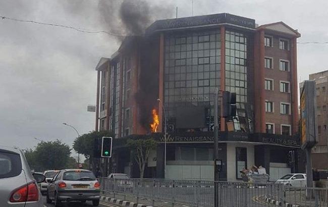 На Кіпрі в одному з бізнес-центрів стався вибух