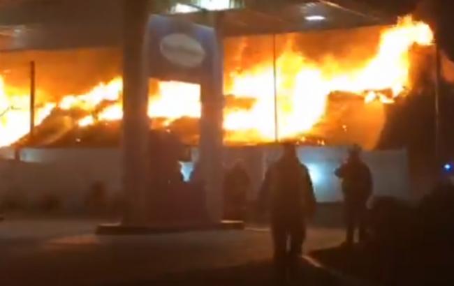 В Одеській області сталася масштабна пожежа