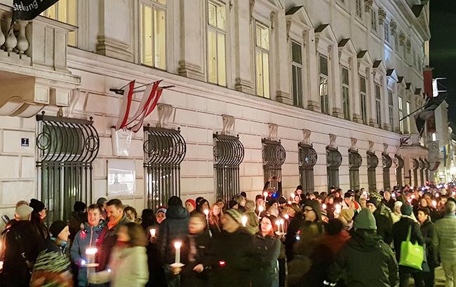 В Австрії протестували проти ультраправих в уряді