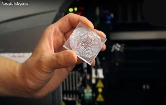 Німецькі вчені навчилися створювати акустичні голограми з допомогою 3D-друку