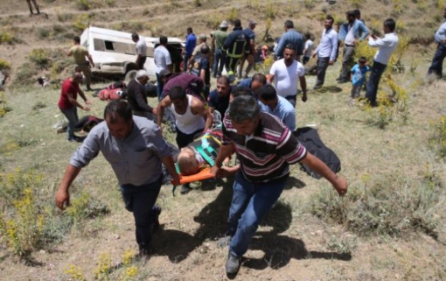 У Туреччині розбився мікроавтобус з мігрантами