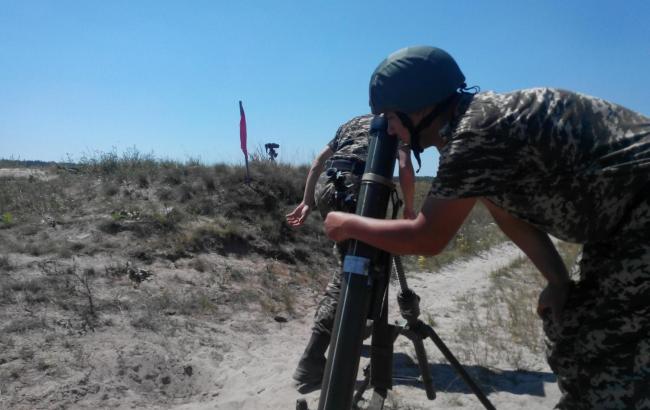 Госпогранслужба начала подготовку минометных расчетов