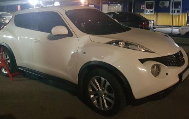 В КПВВ "Каланчак" обнаружили угнанный Nissan Juke