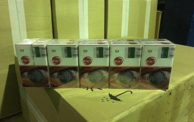 Пограничники обнаружили контрабанду сигарет на 2 млн гривен