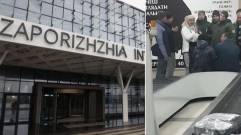 Драка в&nbsp;аэропорту Запорожья с пограничниками: всплыли неожиданные подробности (видео)