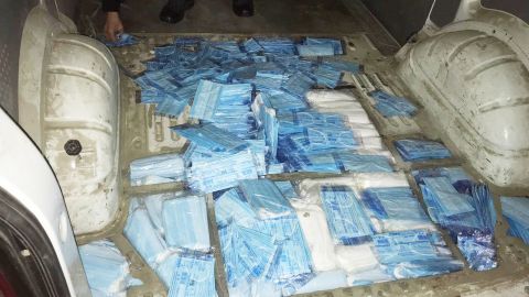 Украинец пытался вывезти в Польшу более 10 тыс. респираторных масок