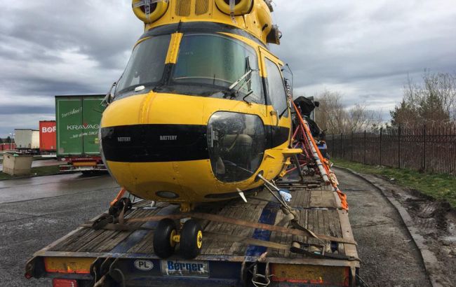 В Украину хотели незаконно провезти вертолет