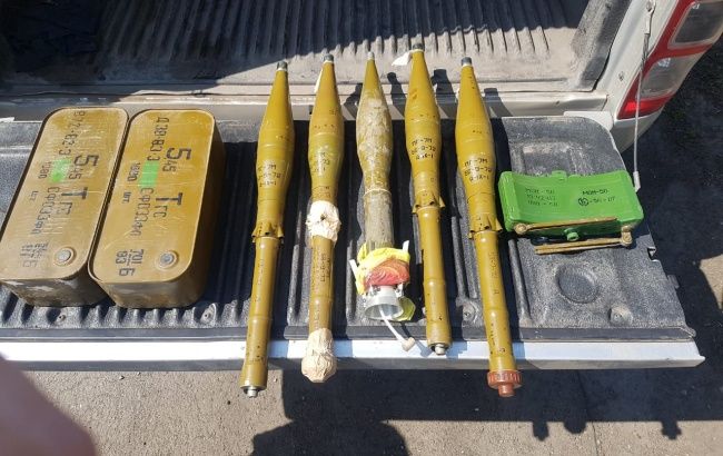 В Донецкой области обнаружили схрон с боеприпасами