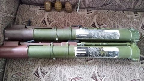 У Луганській області знайшли зброю найманців РФ біля лінії розмежування