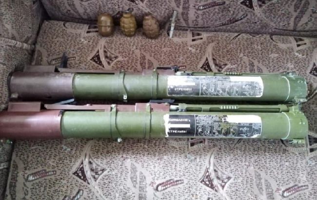 У Луганській області знайшли зброю найманців РФ біля лінії розмежування