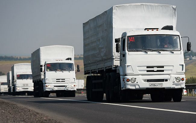 Россия направила на Донбасс 100-й "гуманитарный конвой" с 2014