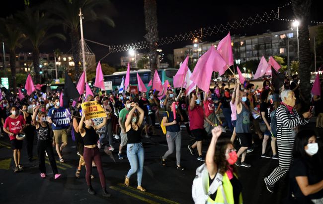 В Ізраїлі протести проти Нетаньяху завершилися зіткненнями з поліцією
