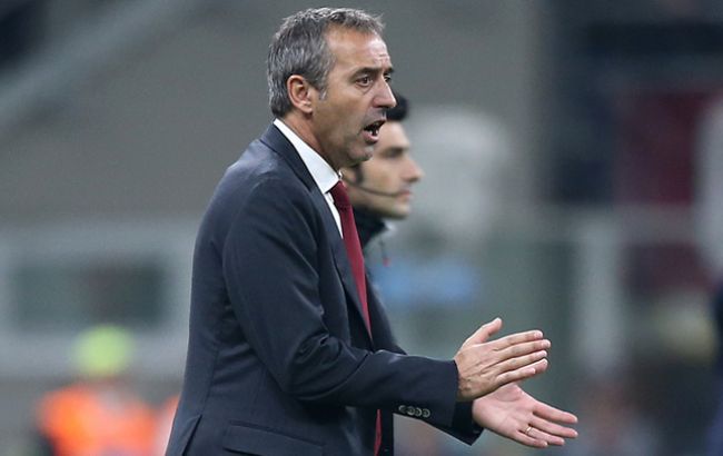 Руководство "Милана" не планирует увольнять главного тренера