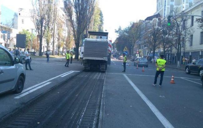В Киеве движение автотранспорта на бульваре Тараса Шевченко будет ограничено