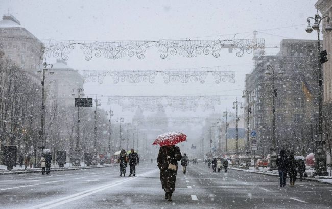 КМДА попереджає киян про погіршення погоди 22 січня