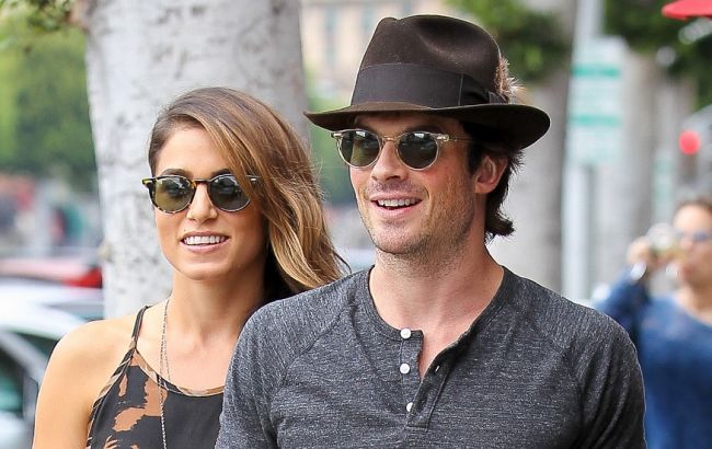 Никки Рид и Йен Сомерхолдер поженились