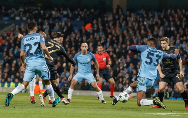 "Монако" одолел "Манчестер Сити" и вышел в четвертьфинал ЛЧ