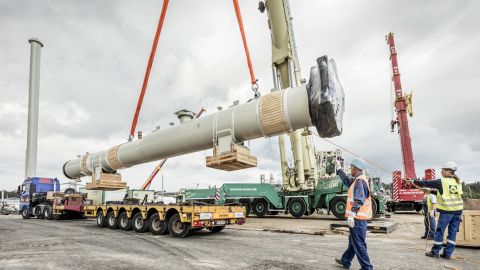 Российское судно покинуло строительство "Северного потока-2" и возвращается в порт