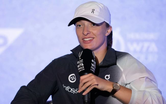 Свьонтек феєричною перемогою на WTA Finals повернула статус першої ракетки світу