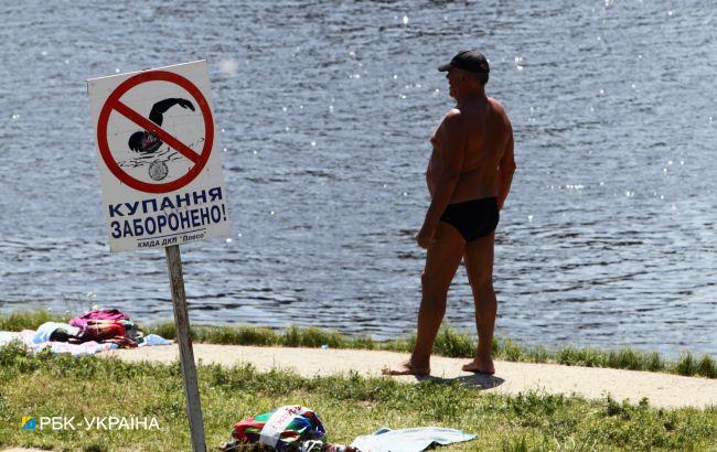 У Києві знову заборонили купатися на всіх пляжах