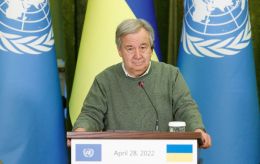 Генсек ООН знову їде в Україну: зустрінеться з Зеленським і Ердоганом
