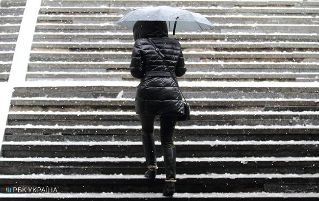 У Києві завтра можливий мокрий сніг