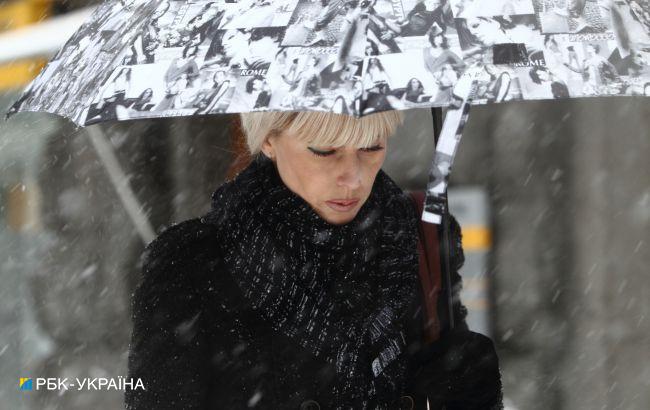 У Чернігівській та Сумській областях випав сніг
