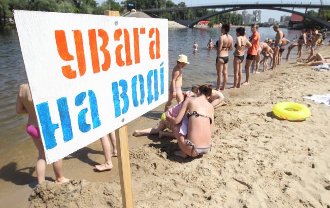 На всех пляжах Киева не рекомендуется купаться из-за кишечной палочки