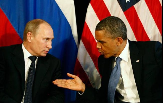 Обама і Путін обговорили ситуацію на Донбасі