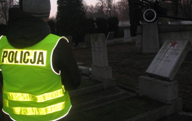 В Польше задержан разрушитель надгробий советским солдатам