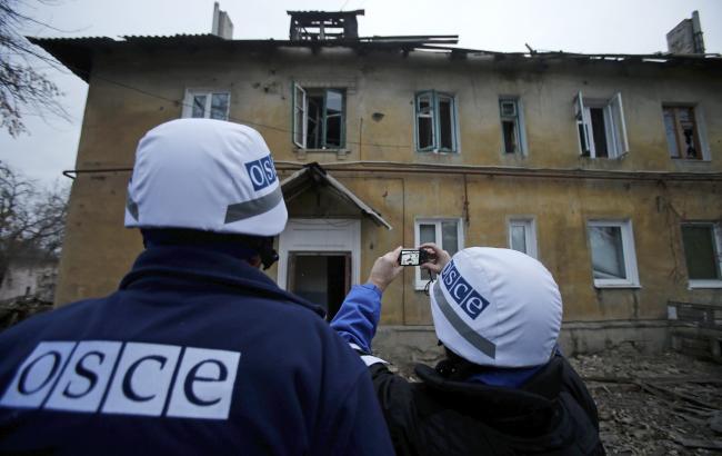 ОБСЕ зафиксировала больше тысячи взрывов в зоне АТО