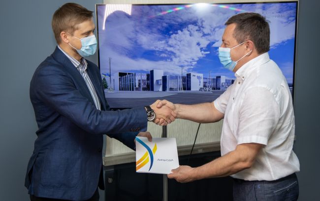 Днепропетровская ОГА передала Ярославскому землю под строительство нового терминала аэропорта