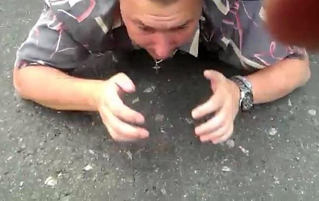 В СБУ показали відео затримання шефа одеської міліції