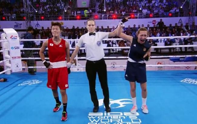 Українка Охота вийшла в фінал чемпіонату світу з боксу