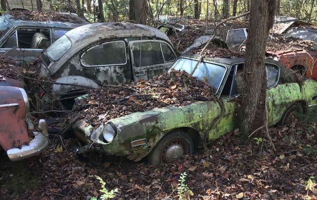 Более 4000 машин: найдена Атлантида заброшенных автомобилей
