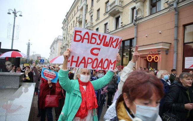 В Минске проходит Марш пенсионеров, есть задержанные