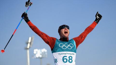 Медальний залік Олімпіади 2018 на 16 лютого