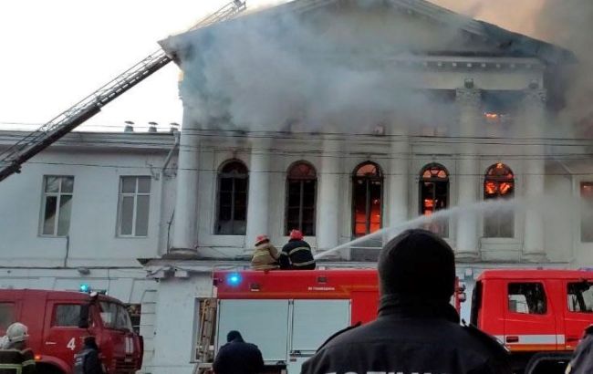 Пожар в Полтаве: полиция установила личность погибшего