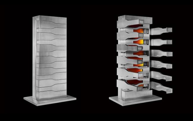 Холодильник Vertical Limit с шампанским выставят на винном аукционе Sotheby's