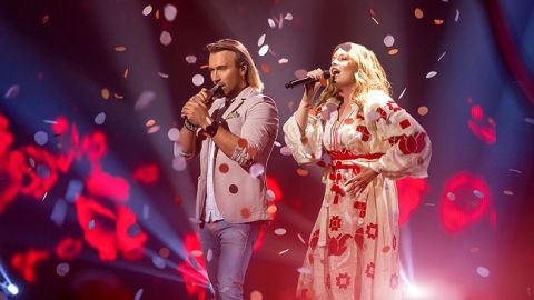 Олег Винник влаштував справжній концерт у фіналі шоу Х-фактор (відео)