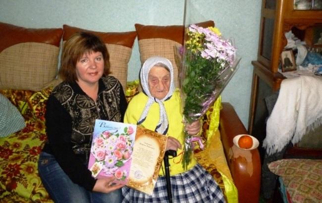 В Одессе долгожительница отметила 100-летний юбилей